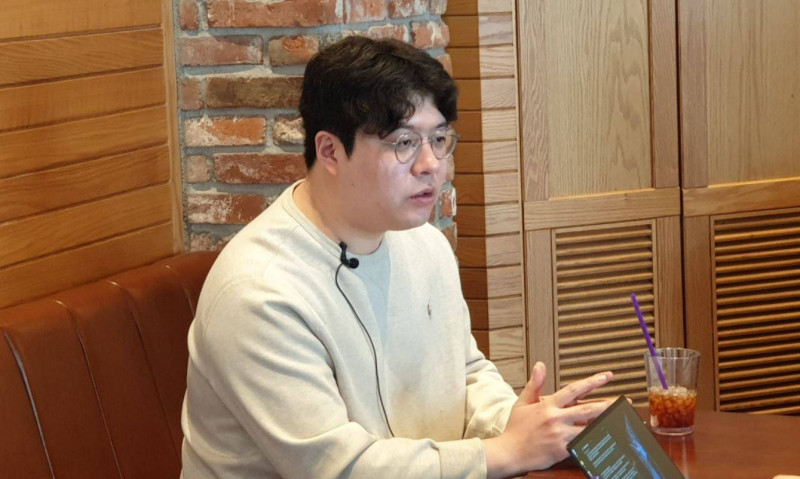 서울시 게임 정책에 대해 설명중인 김동욱 의원 / 게임동아DB