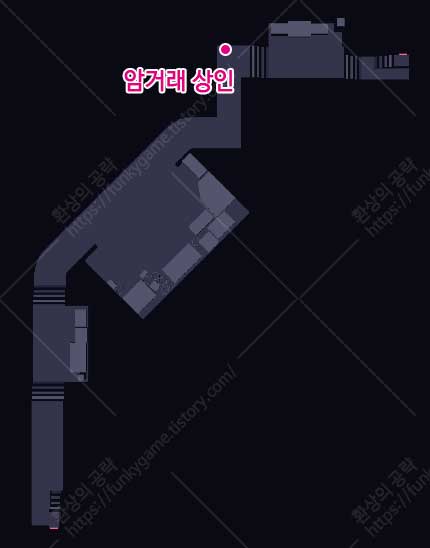 암거래 상인 지하하수도 위치 이미지