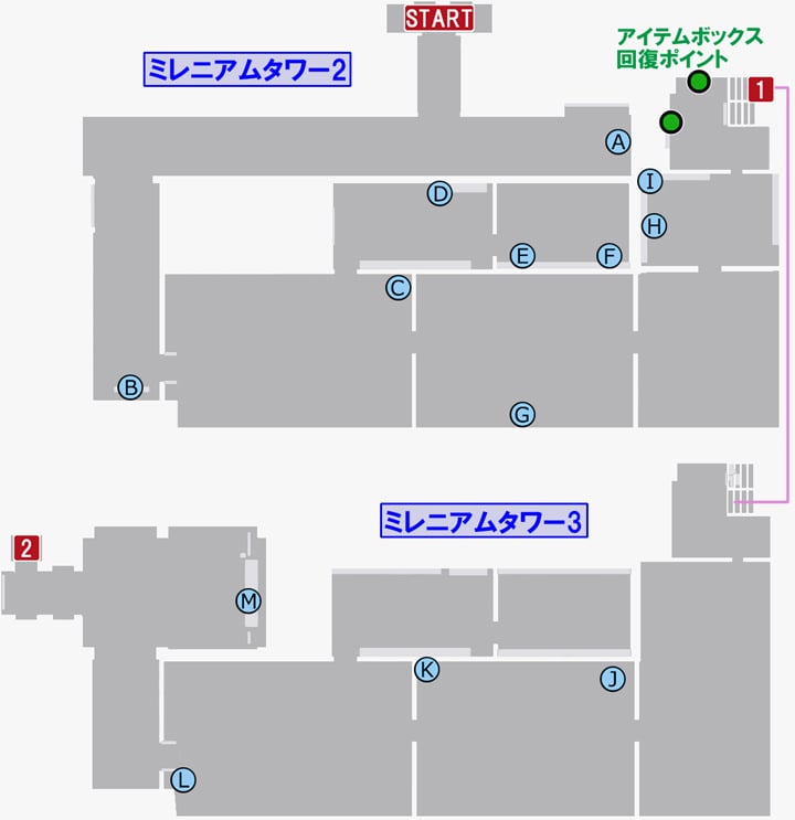 밀레니엄 타워 2 지도 이미지