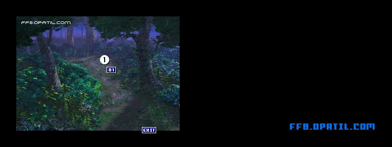 초코보의 숲 03 지도