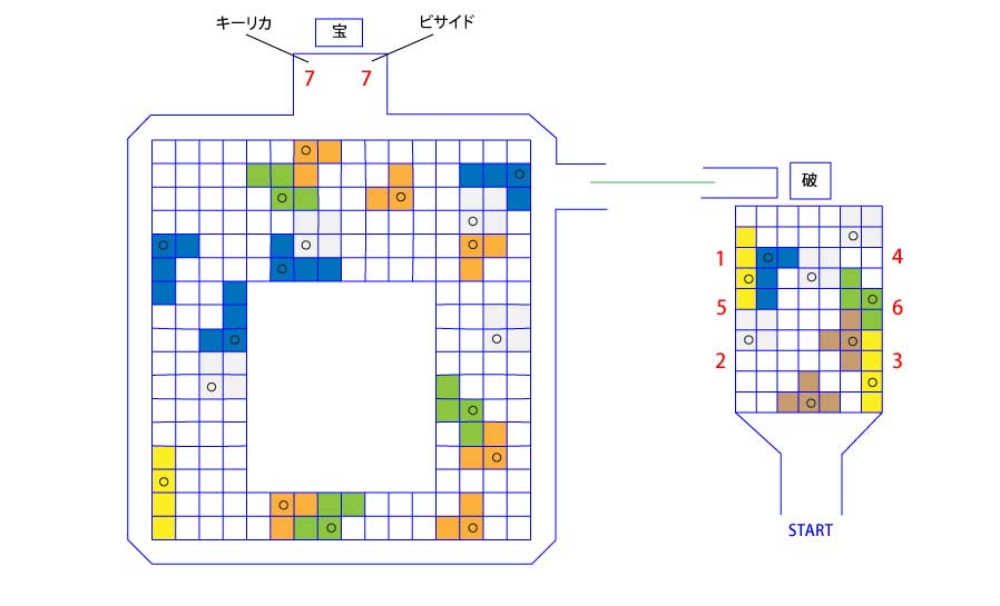 시련의 방 - 에본돔 지도 이미지