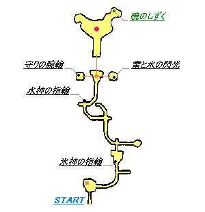 기도자의 동굴 지도 이미지