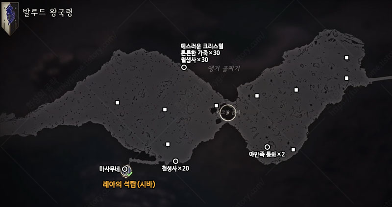 발루드 남서 중앙부 이미지